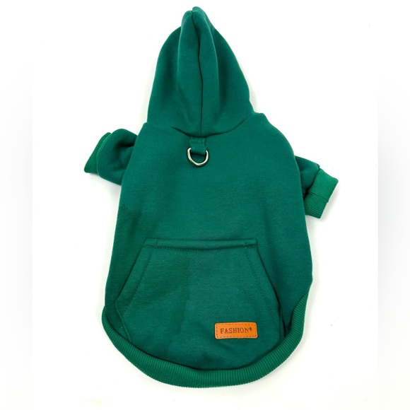 New Cozy Pet Pullover Hoodie M Green - Picture 4 of 6